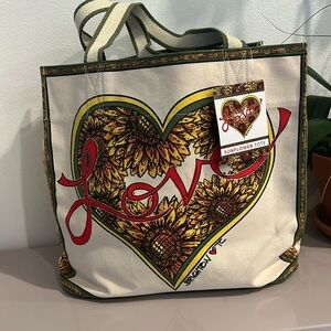 💗SUNFLOWER TOTE BAG